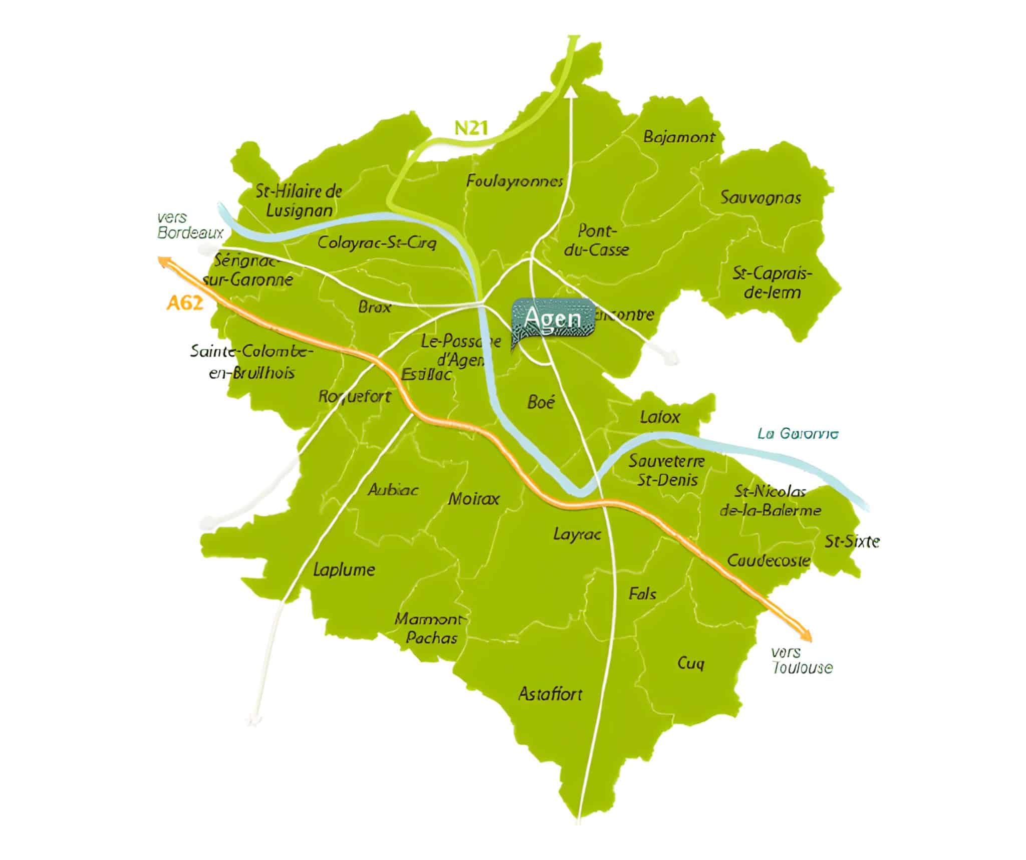 carte lot et garonne